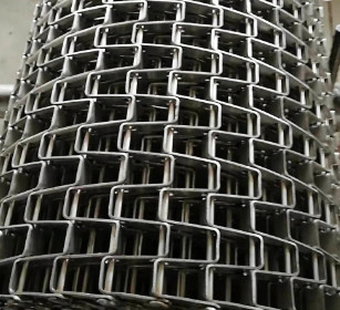 Ячеистая сеть нержавеющей конвейерной ленты Великой Китайской Стены OEM сверхмощная