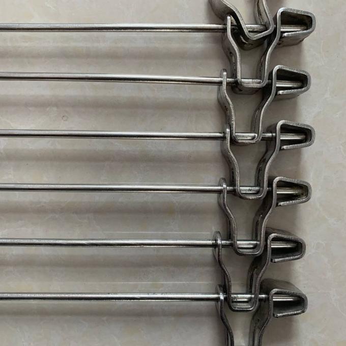 Непрерывная печь ленточного транспортера ячеистой сети печенья 4