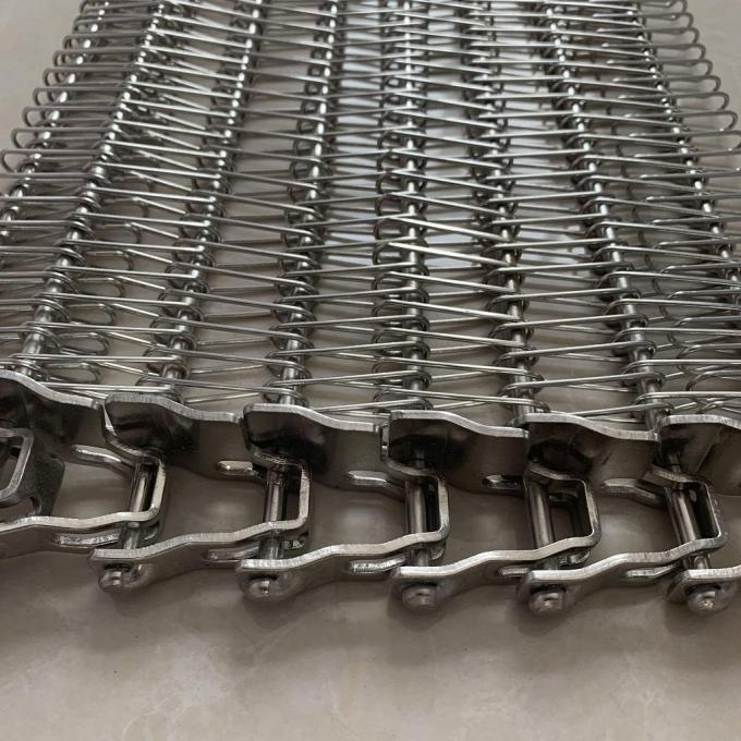 Непрерывная печь ленточного транспортера ячеистой сети печенья 5